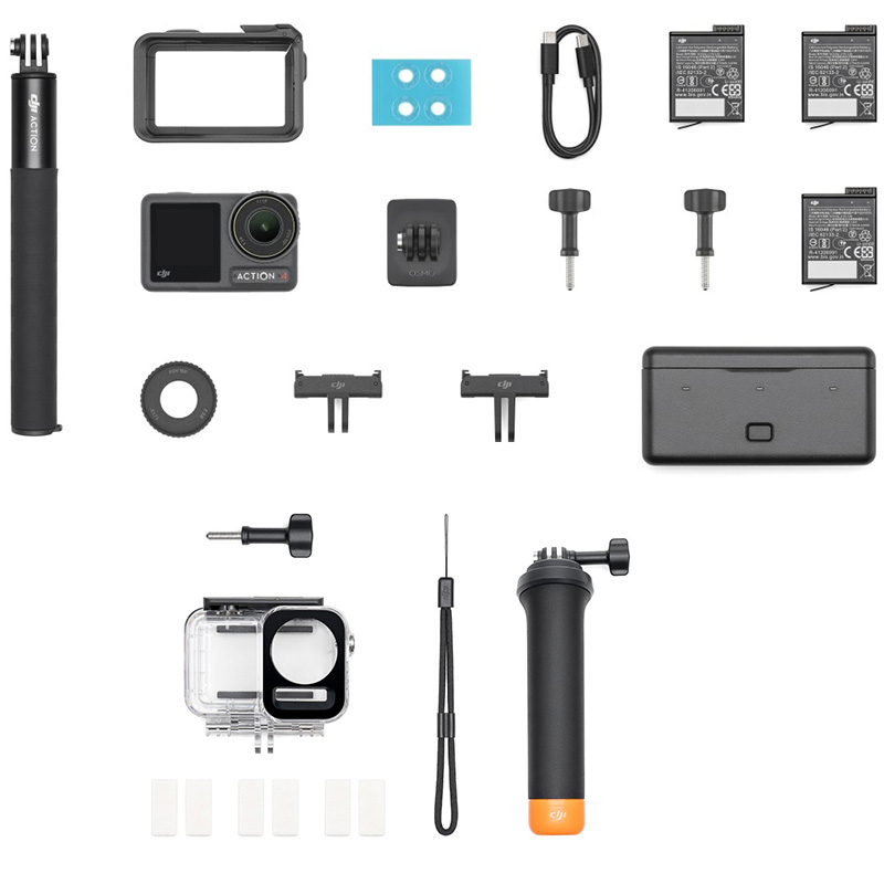 DJI Action 4 Wasser-Abenteuer-Kit